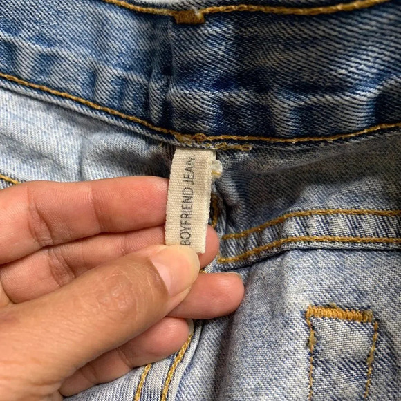 Rag & Bone Distressed Denim Shorts - Picture 3 of 8